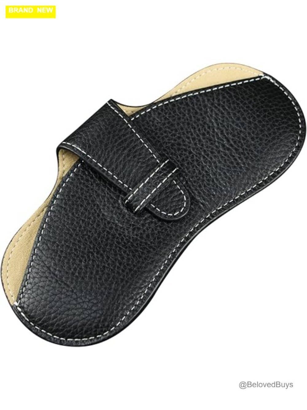 Genuine Leather Glasses Case Sunglasses Pouch Eyeglass Case with Microfiber